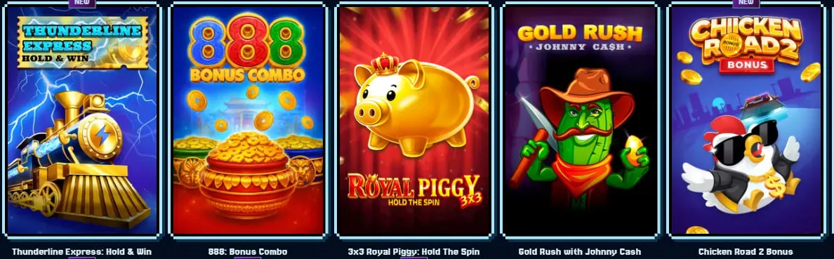 prince casino top games